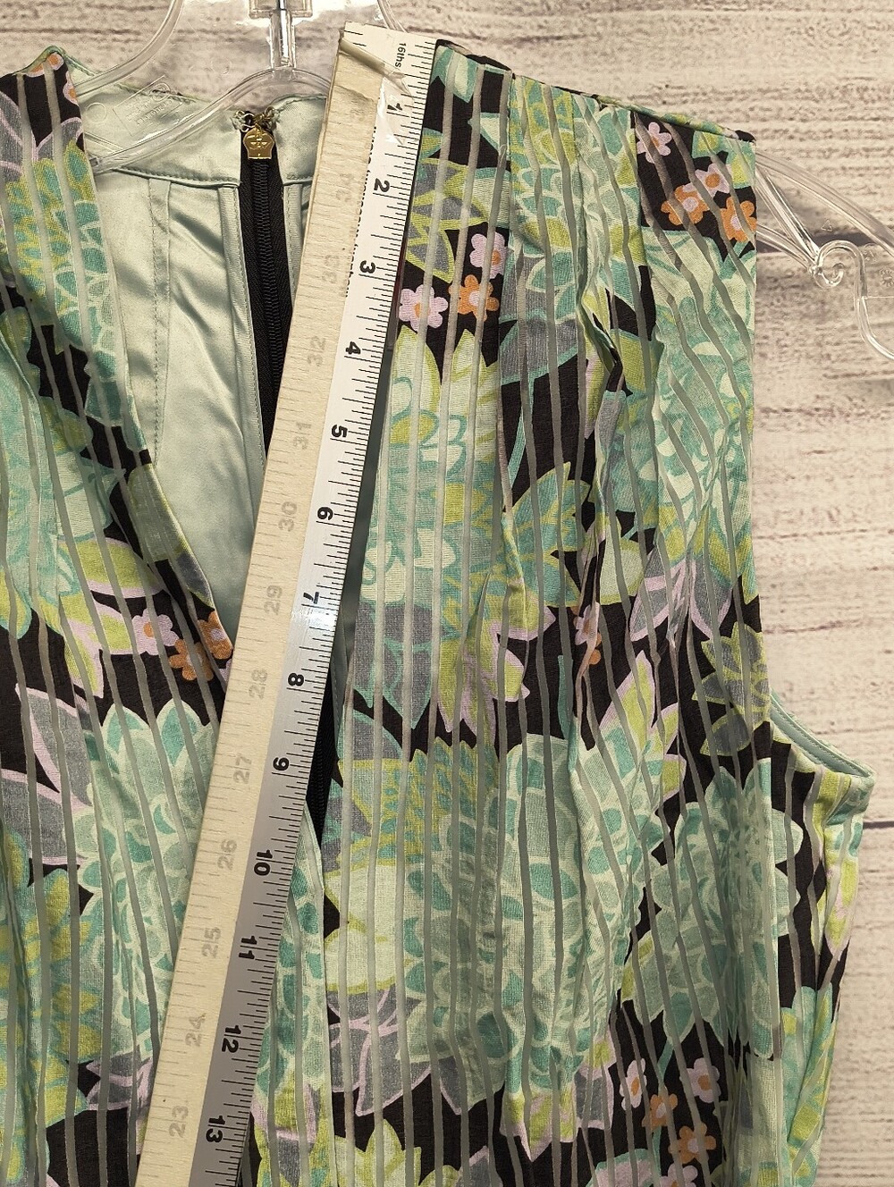Kate Spade Dahlia Bloom Burnout Dress Size 6 - Picture 5 of 10